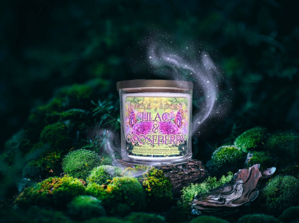 Lilac & Gooseberry Soy and Coconut Wax Candle