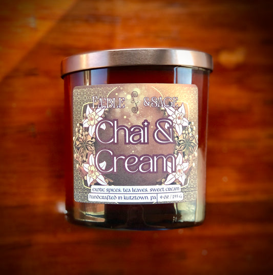 Chai and Cream Candle