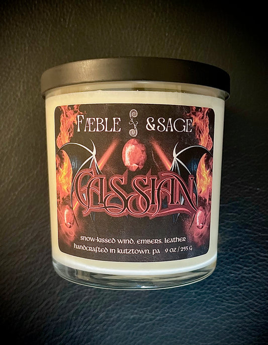 Cassian Bat Boy Soy and Coconut Wax Candle