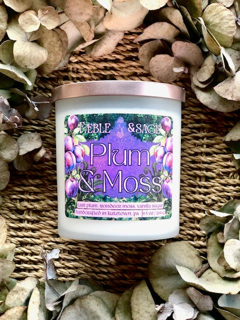 Plum & Moss 9 oz Candle